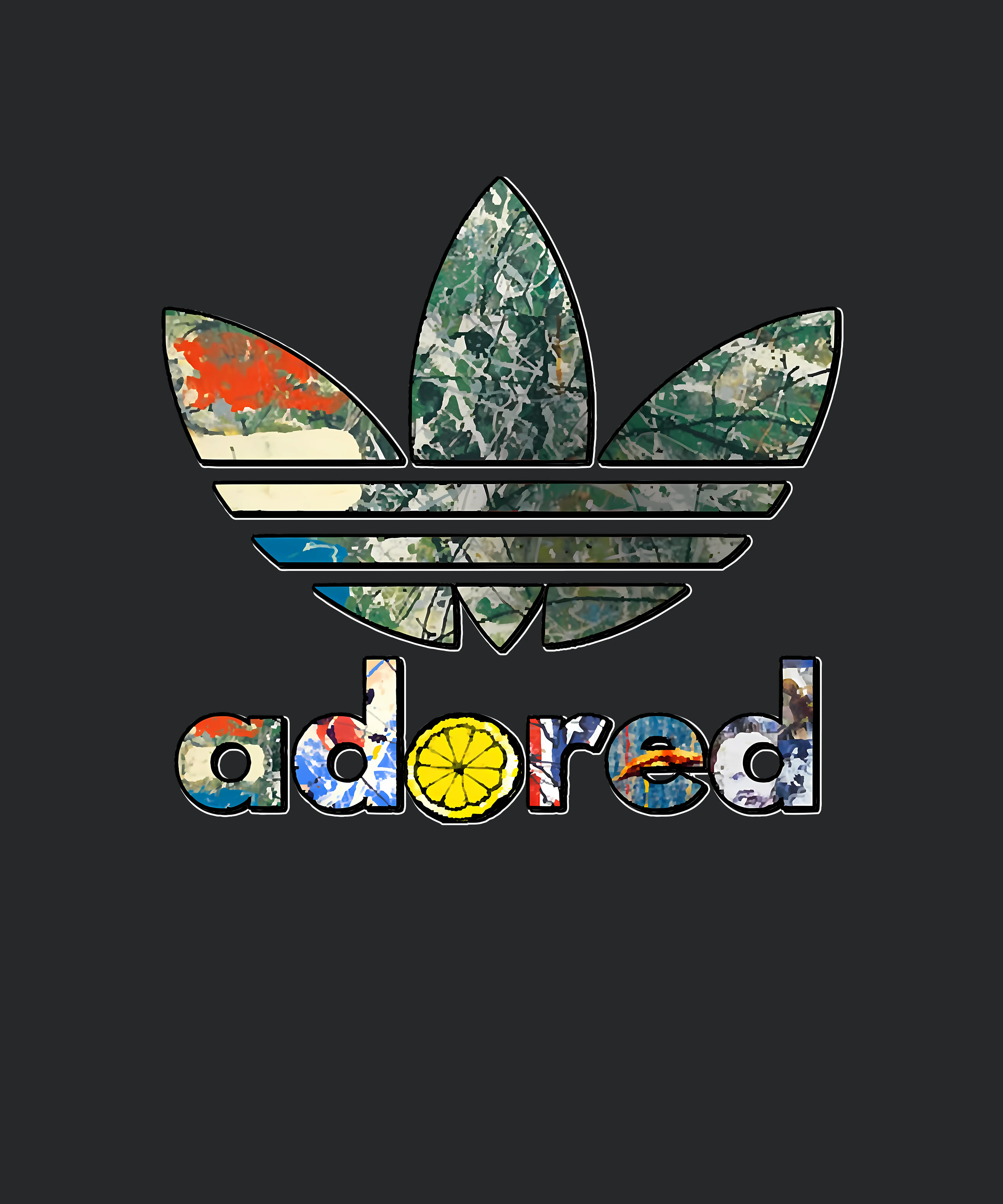 Stone Roses Ian Brown Madchester Adored Manchester Adidas Logo Inspired