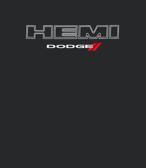 Dodge Hemi Light Wordmark Logo