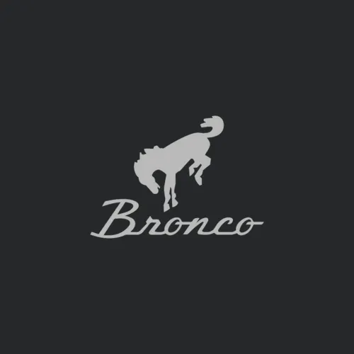 Ford Bronco Gray Logo Gift Tee