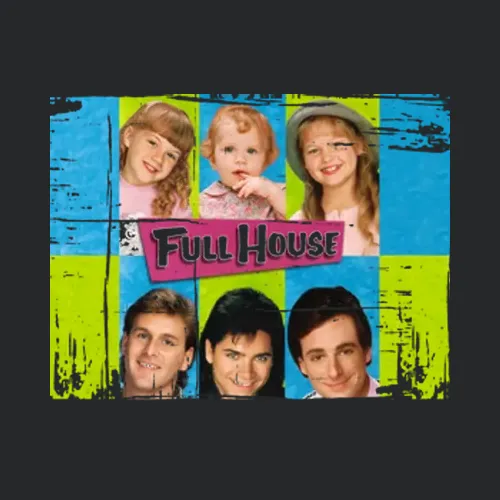 Full House Mary Kate Ashley Olsen Retro Grunge
