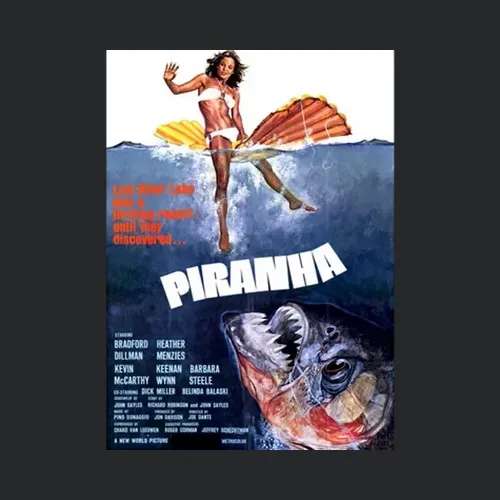 Piranha Cool Vintage 70s Movie