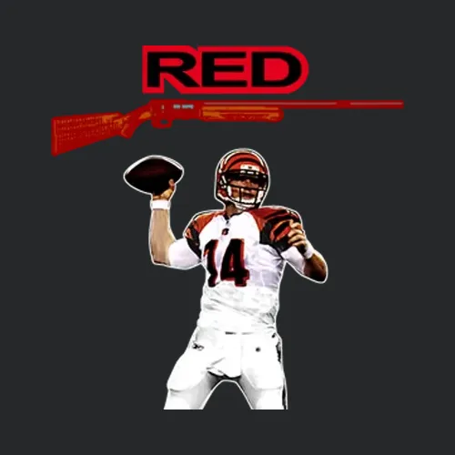 Red Rifle Andy Dalton Cincinatti Cincy Who Dey