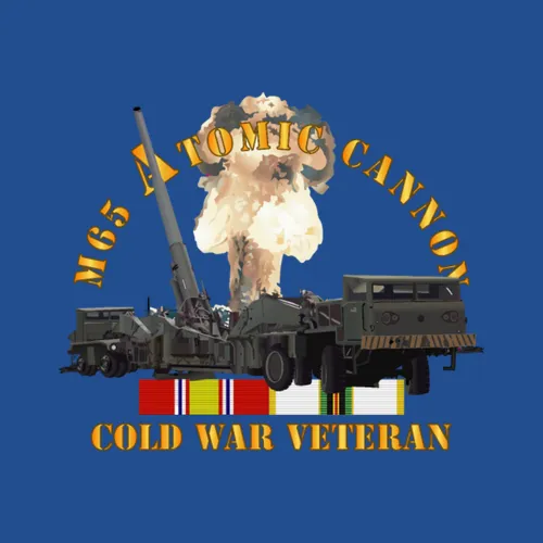 Army M65 Atomic Cannon Cold War Vet W Cold Svc