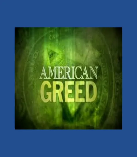 American Greed Cash Background