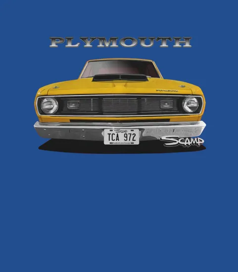 1970s Plymouth Scamp Front Yellow