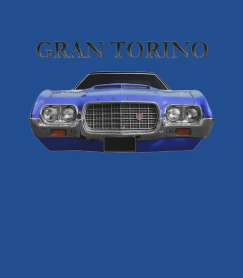 1972 Gran Torino Two Side Blue