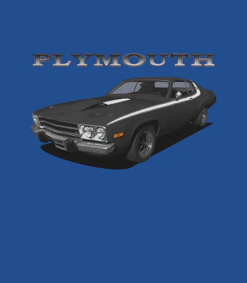 1973 Plymouth Roadrunner Black
