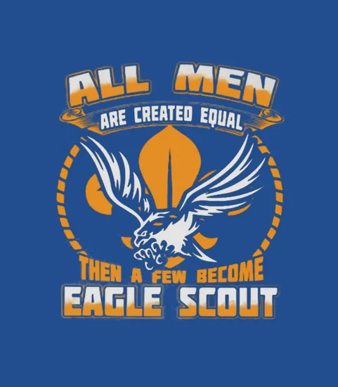 A Few Become Eagle Scout Frontside