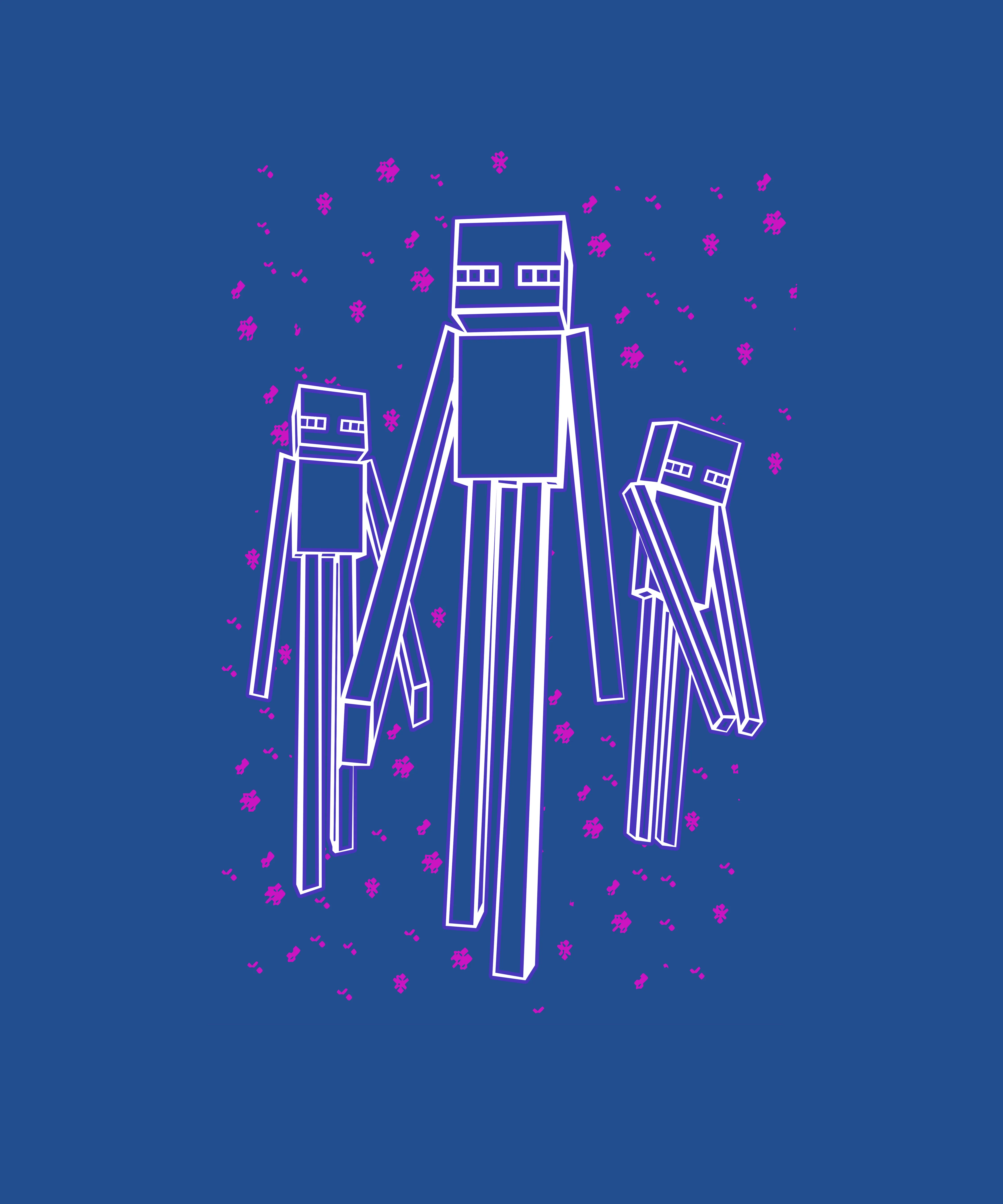 Boys Enderman Glow In The Dark
