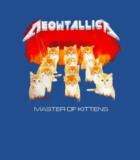 Cats Meowtallica Master Of Kittens