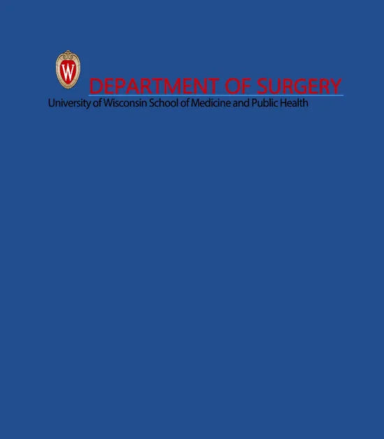 Department Of Surgery University Of Wisconsin School Of Medicine And Public Health