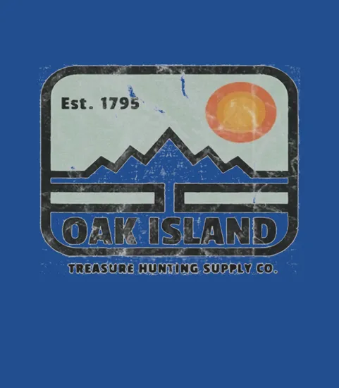 Est 1795 Oak Island Treasure Hunting Supply Co