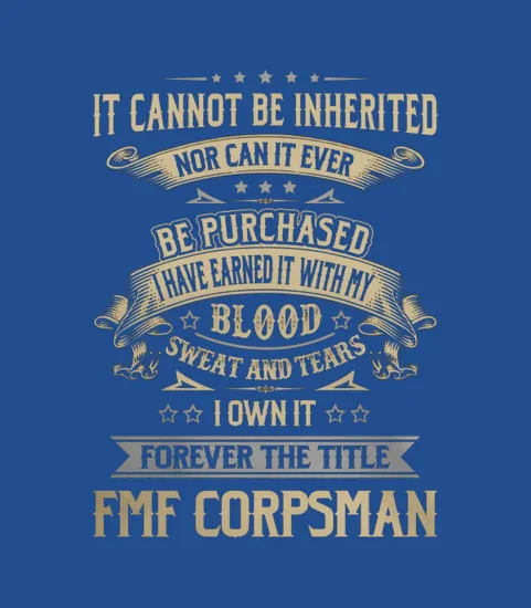 Fmf Corpsman Forever Job Title