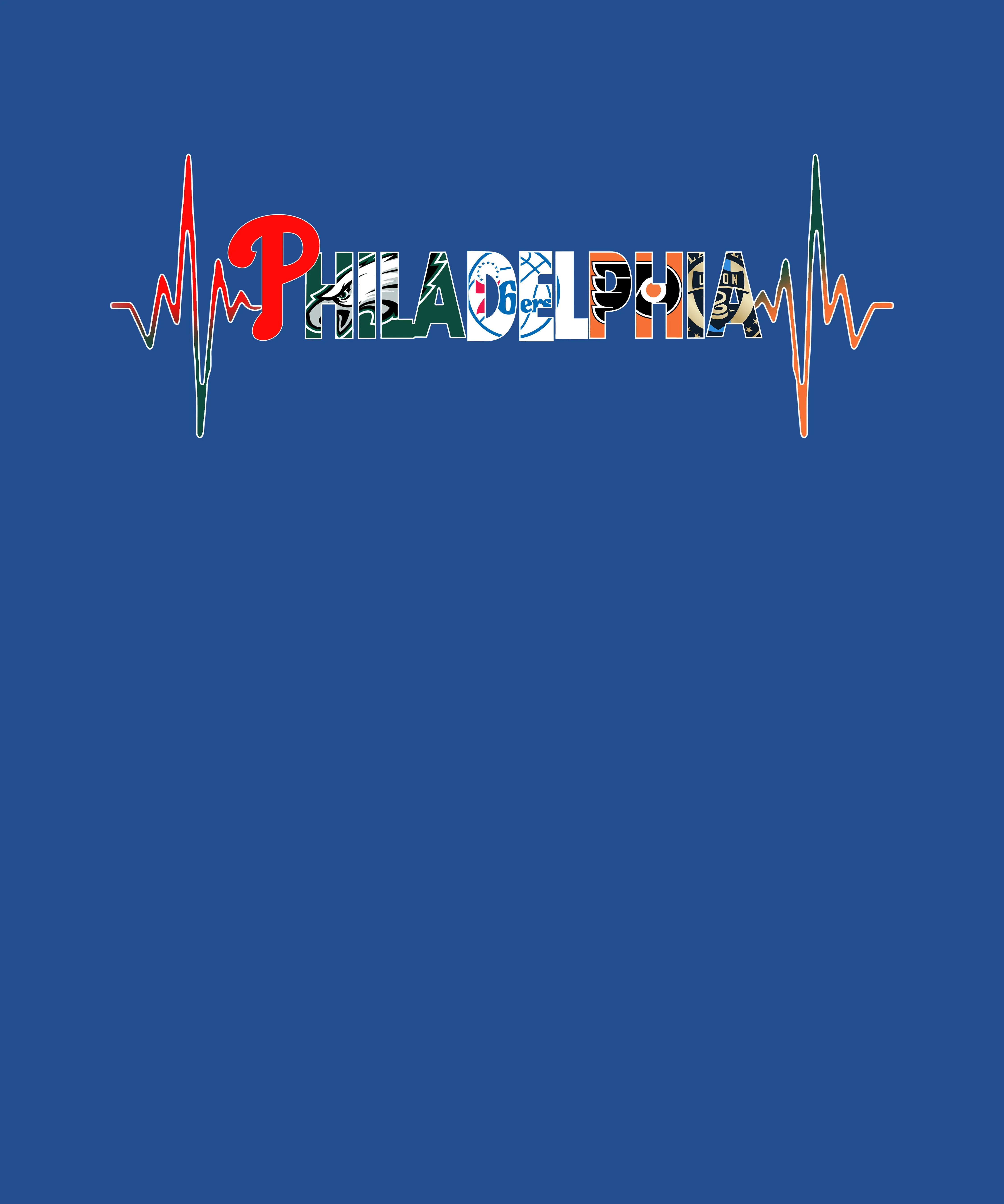 Heartbeat Philadelphia Sport Logos
