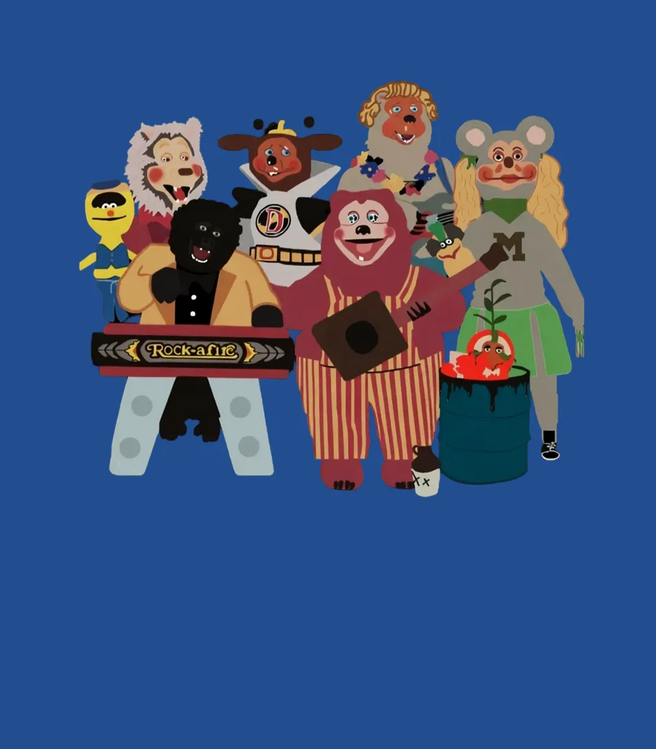 Rockafire Showbiz Pizza Characters