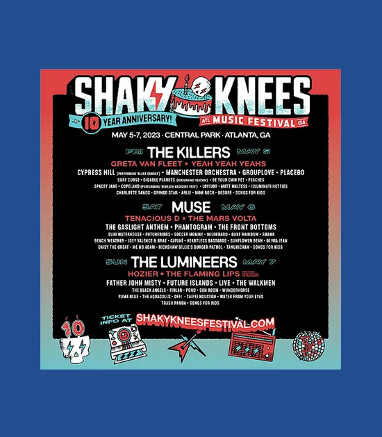 Shaky Knees Festival 2023 Trending