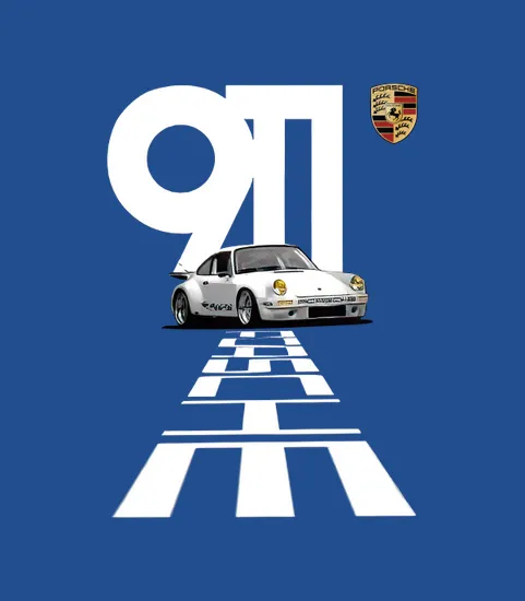Vintage 911 Porsche Racing Car
