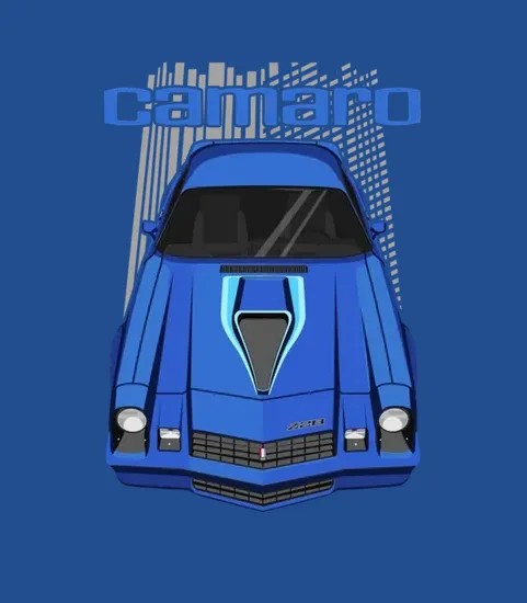 Camaro 2nd Gen 77 81 Dark Blue
