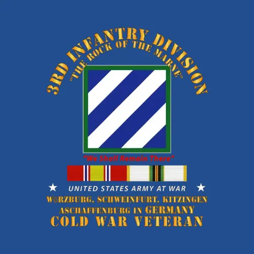 Army 3rd Id Germany W Cold War Svc