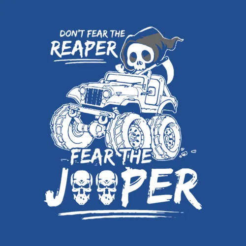 Dont Fear The Reaper Jeep T Shirts