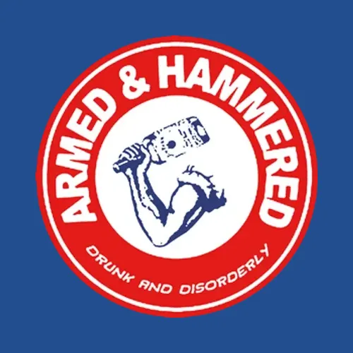 Armed And Hammered Funny Black