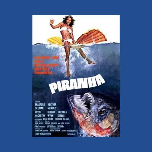 Piranha Cool Vintage 70s Movie