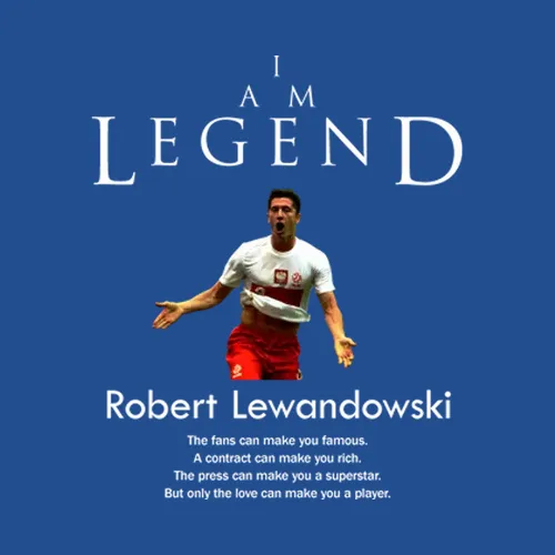 Robert Lewandowski Poland Legend Soccer Futbol