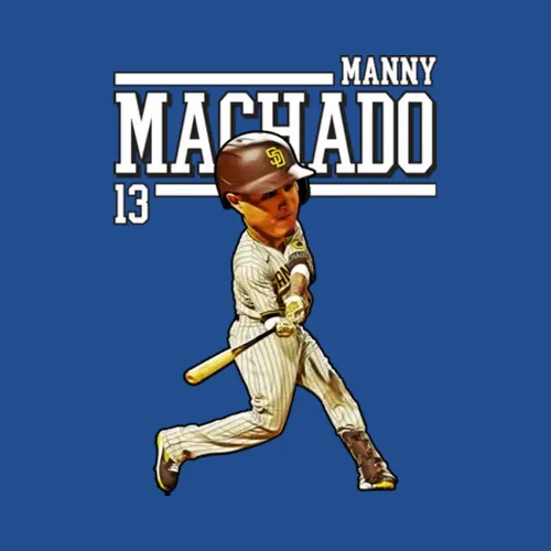Manny Machado Big Head Cartoon