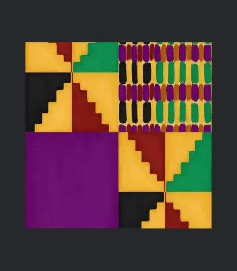African American Pattern Black History Black Art