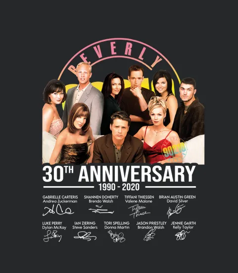 Beverly Hills 90210 30th Anniversary 1990 2020 Signatures