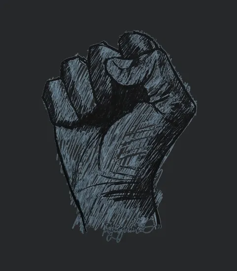 Black Power Salute Fist African American History