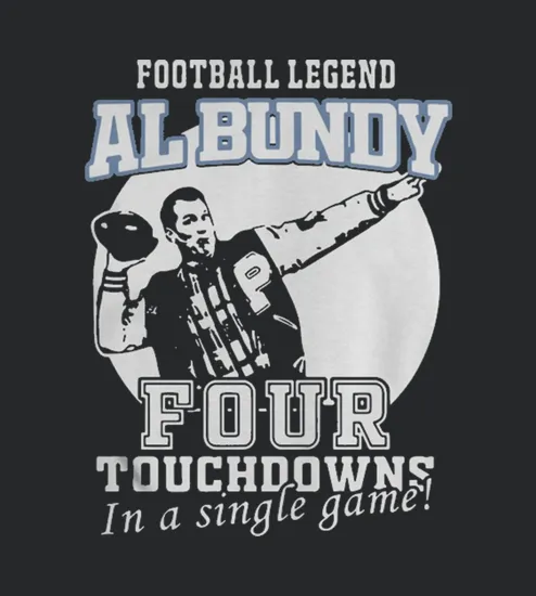 Football Legend Al Bundy Four Touchdowns In A Single Game