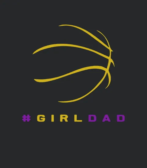 Girldad Girl Dad Proud Father Of Daughter Basketball Gift