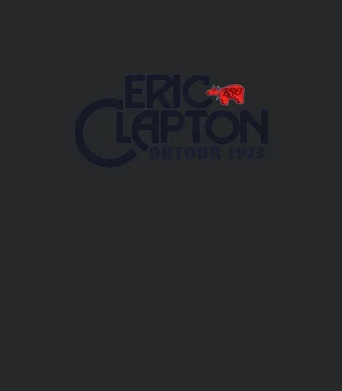 1974 Eric Clapton Vintage Tshirt Concert Tour Rare Original Rock Band