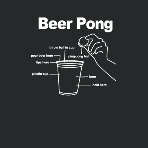 Beer Pong Instructions Funny 22 Jump Street Popular Movie