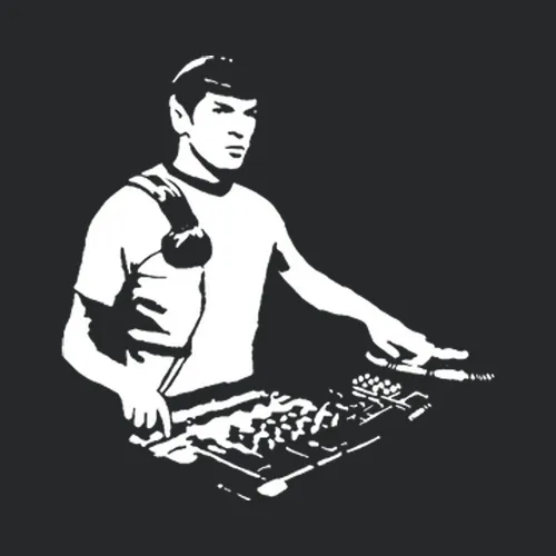 D J Spock Star Strek Funny