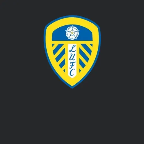 Leeds United Fc Badge Football Soccer Club Uk Premier League Biesla White