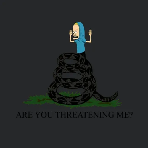 Are You Threatening Me Beavis And Butthead Dont Tread On Me Mashup Parody