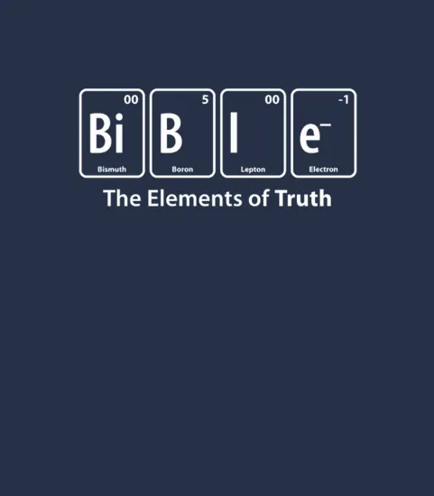 Bible Periodic Table Of Elements Funny Christian