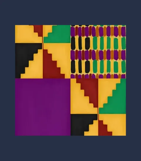 African American Pattern Black History Black Art