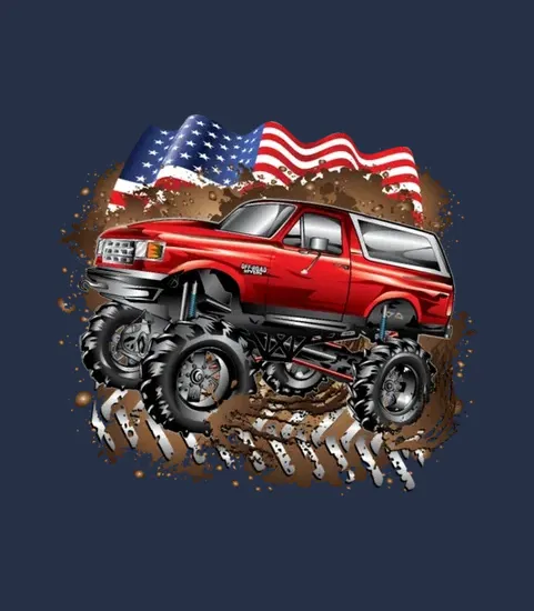 Mud Truck Ford Bronco