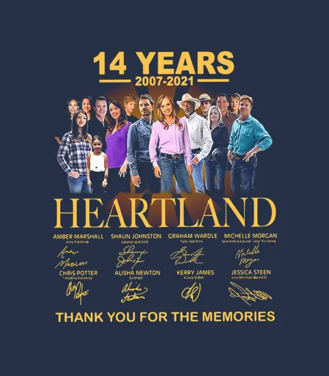 14 Years Of 2007 2021 Heartland Thank You For The Memories Signatures