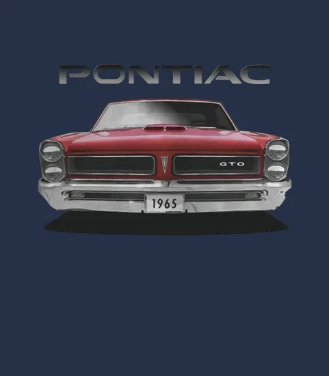 1965 Pontiac Gto Front Red