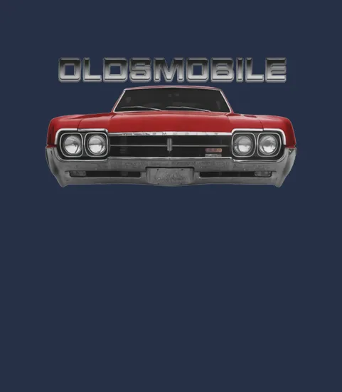 1966 Olds 442 Two Side Red