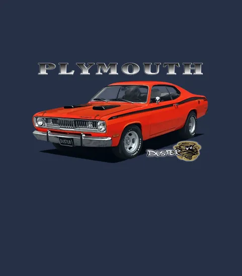 1972 Plymouth Duster Orange
