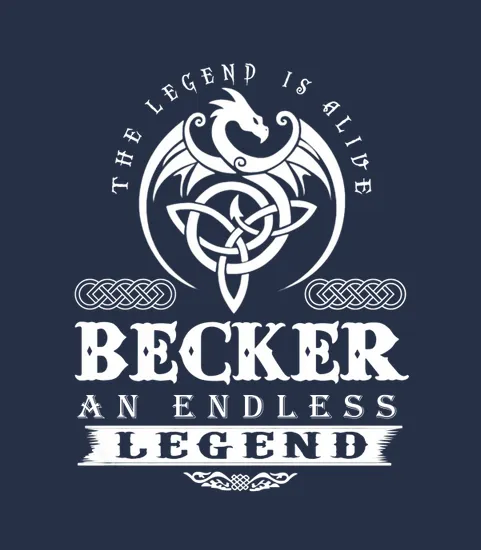 Becker The Legend Is Alive Becker An Endless Legend Colorwhite