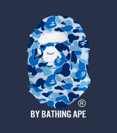 By Bape Abc Blue Camo