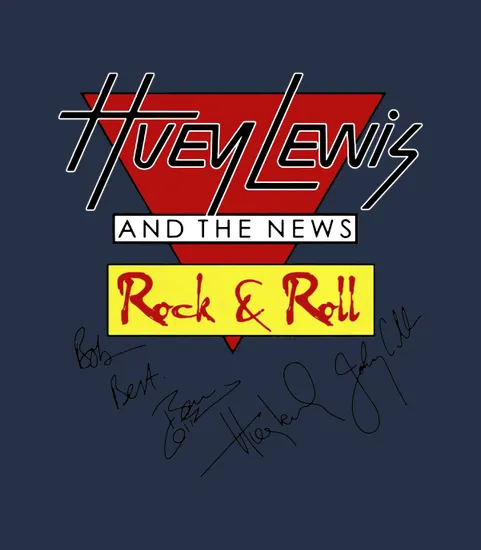 Huey Lewis And The News Rock And Roll Signatures