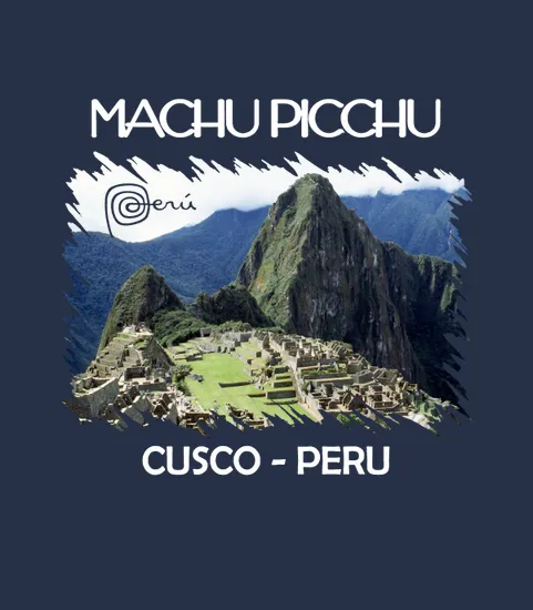Machu Picchu Peru Llama Cusco Flagge Manner Frauen Kinder