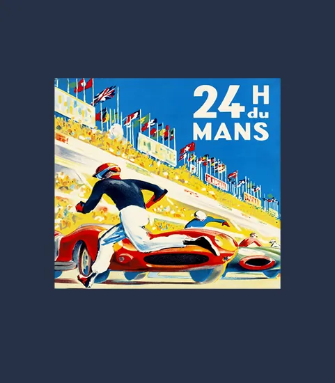 Vintage 24 Hours Of Le Mans 24 H Du Mons